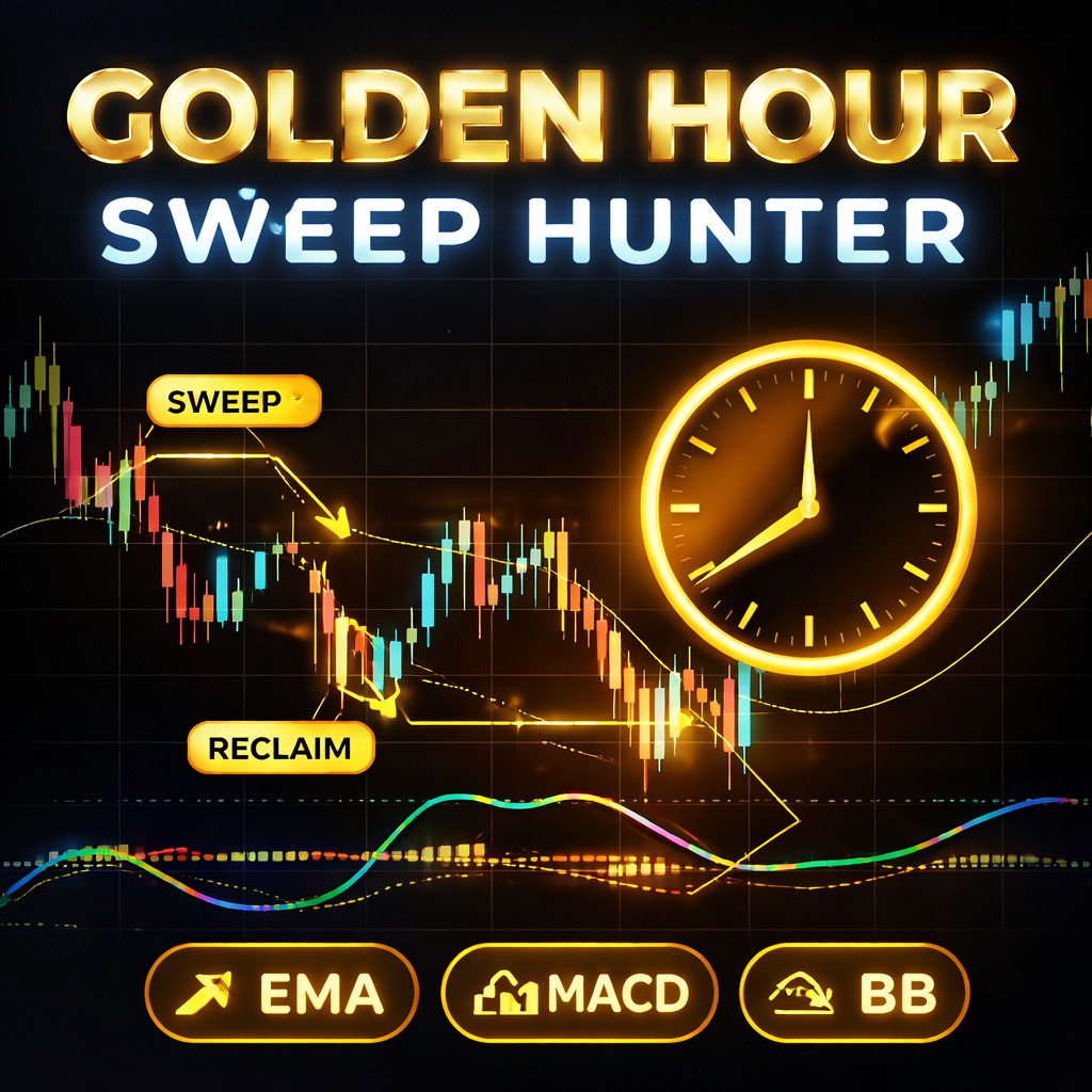Logo "Golden Hour Sweep Hunter"