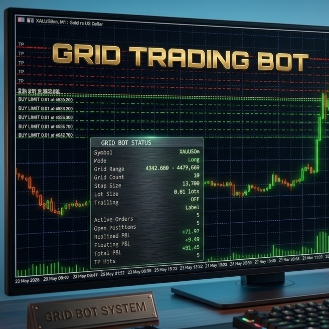 "Grid binance style" logo