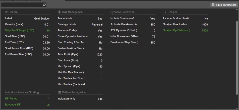 Trading product for Gold Scalper Pivots V1_noSourceCode cBot Spread Filter Stop Loss (SL) Manager, image 2