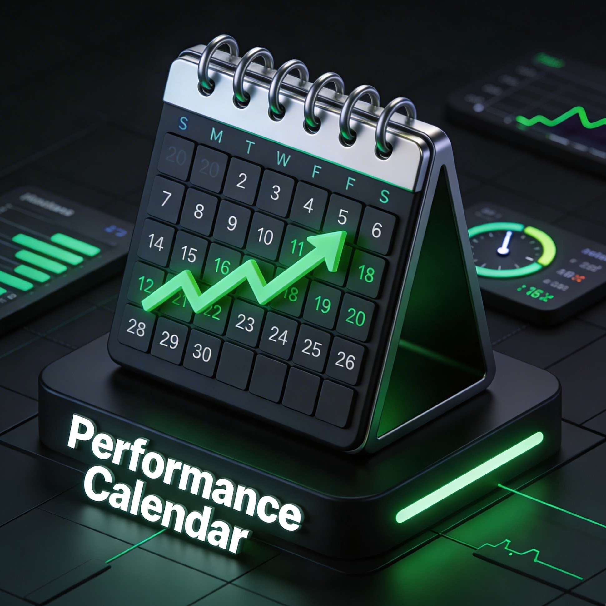 "Performance Calendar" logo
