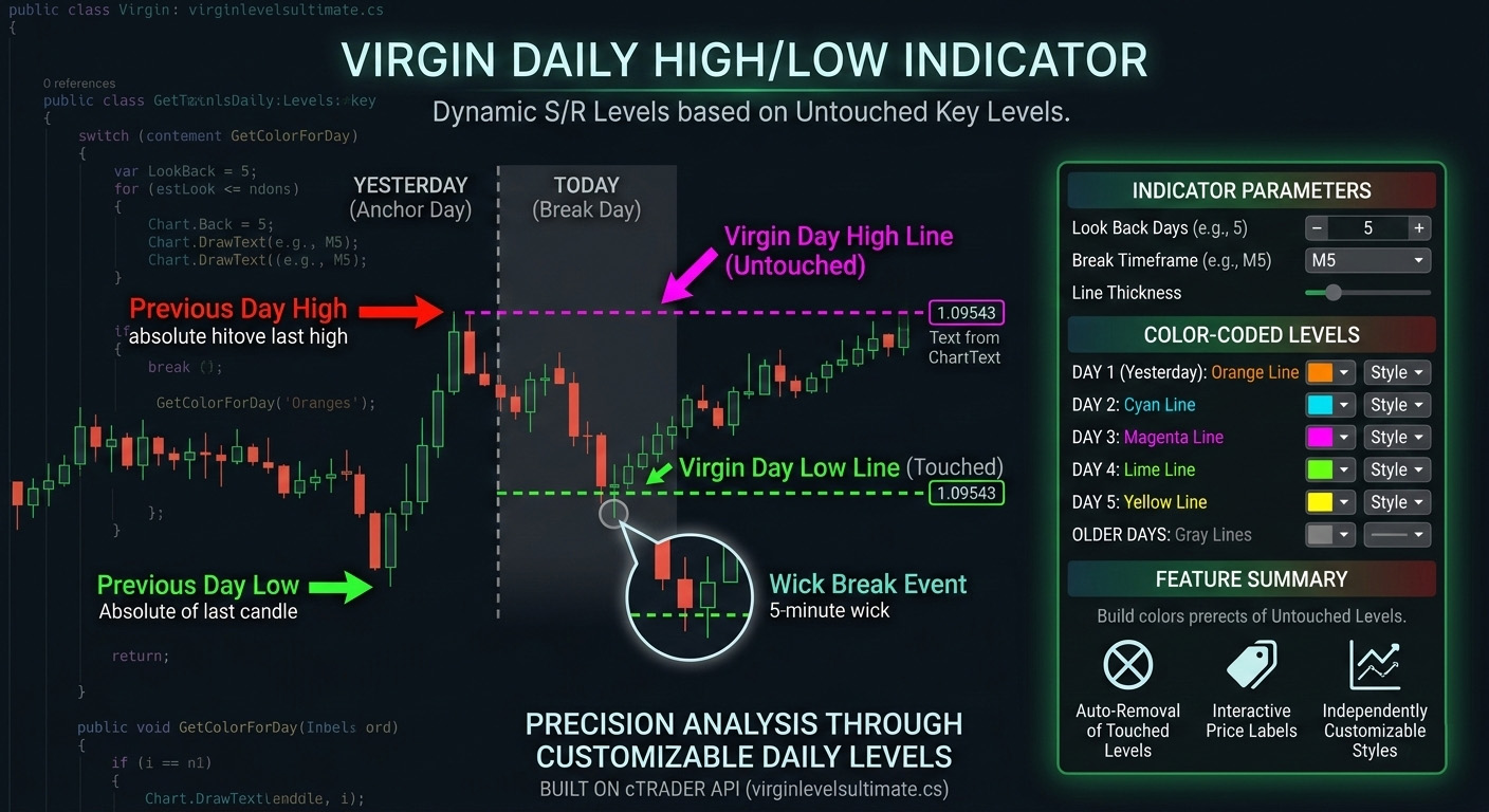 "Previous Day Low High" uploaded image