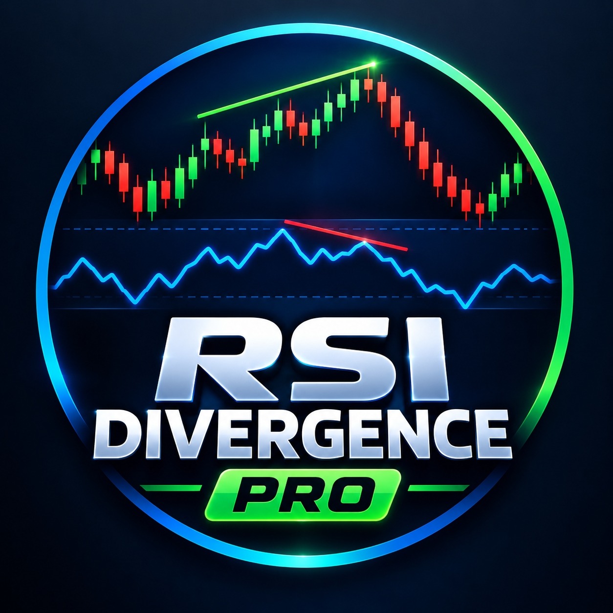 „RSI Divergence Pro V1“-Logo