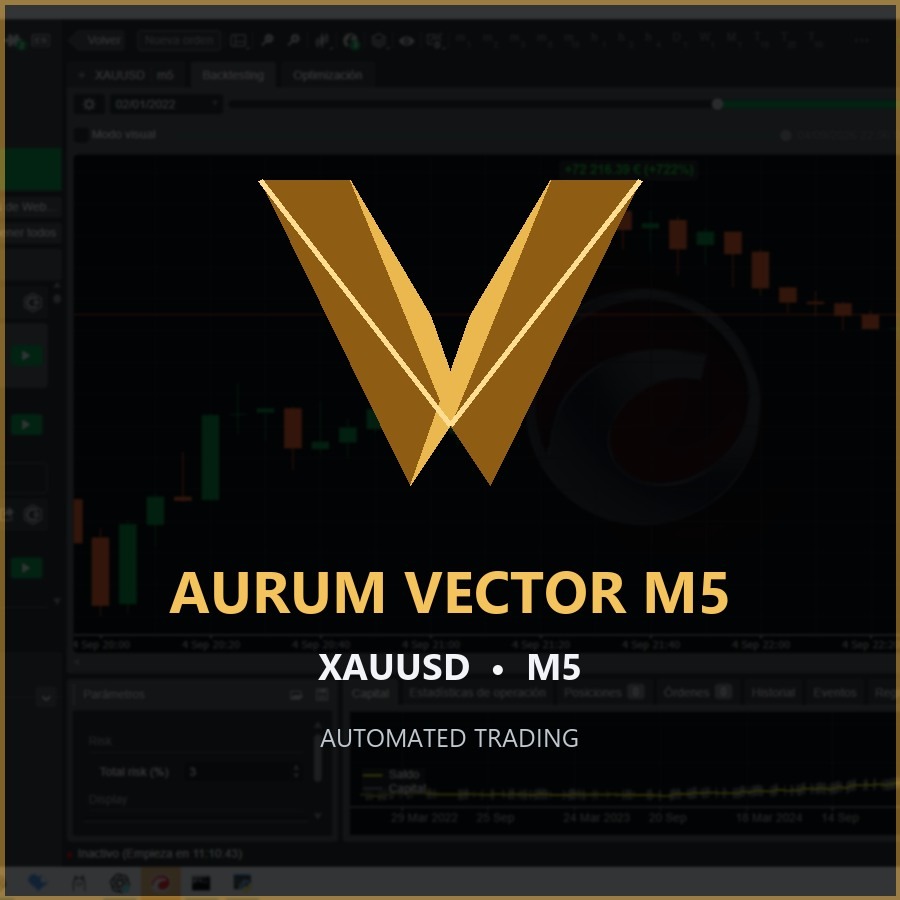 Логотип продукта "Aurum Vector M5"
