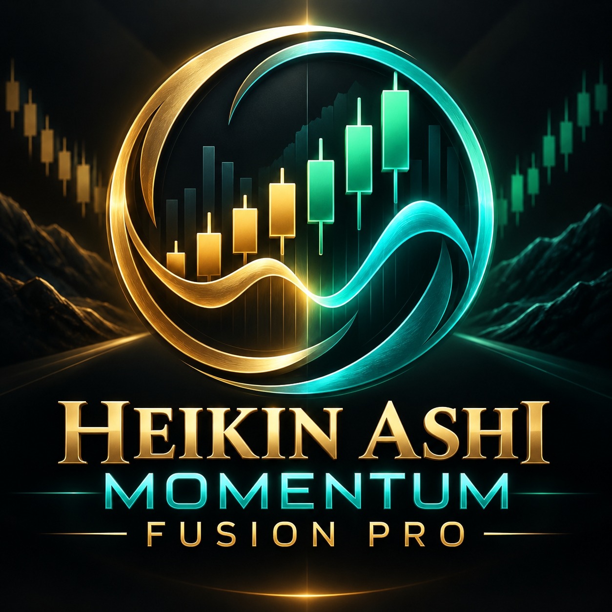 "Heikin Ashi Momentum Fusion Pro" 로고