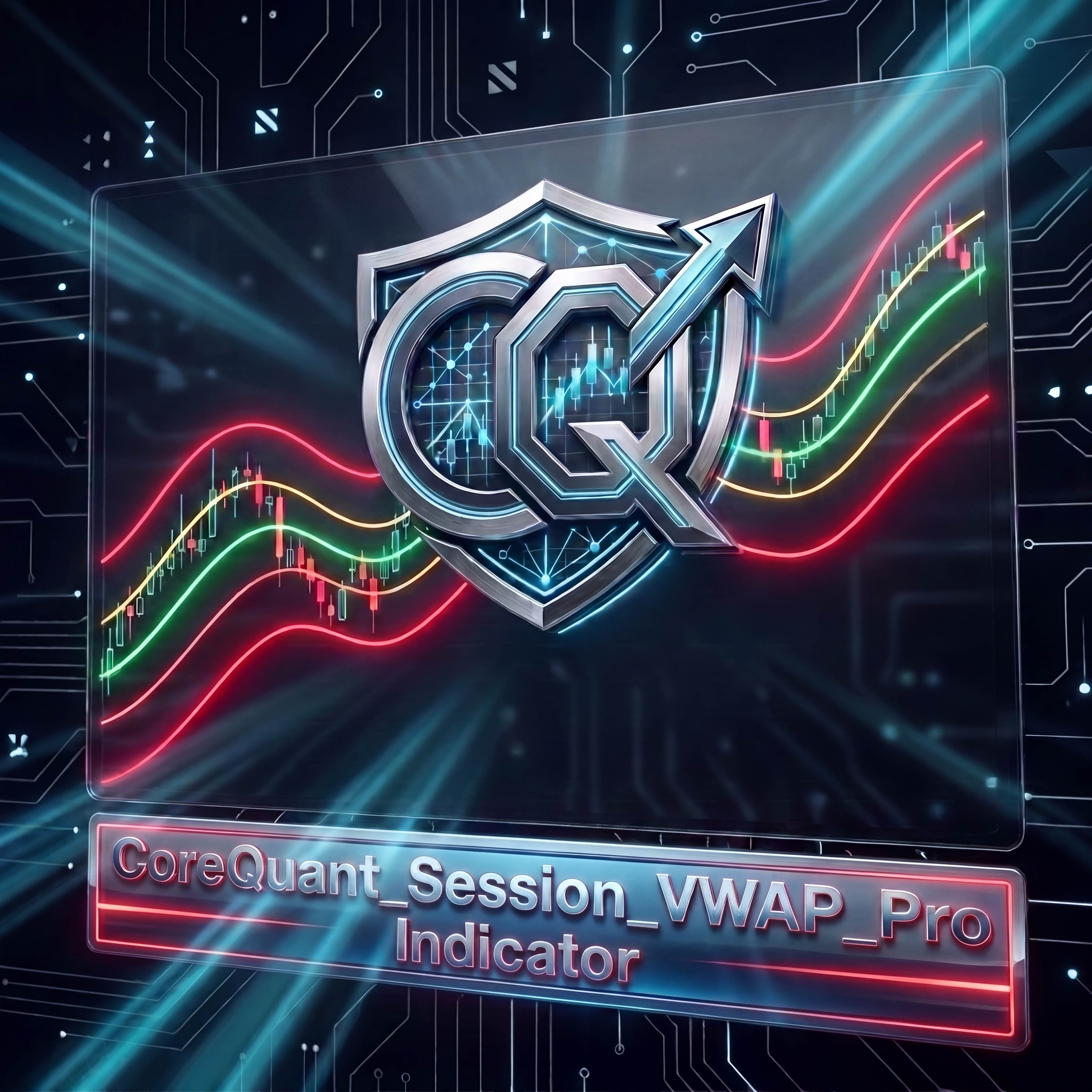 「CoreQuant_Session_VWAP_Pro」ロゴ