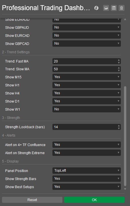 Image mise en ligne de "Complete Professional Trading Dashboard"