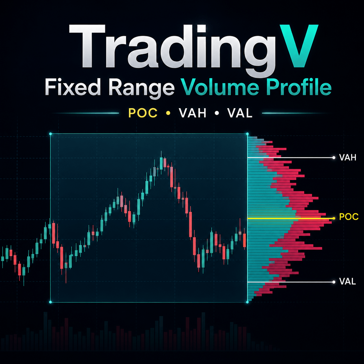 "TradingV Fixed Range Volume Profile" logo