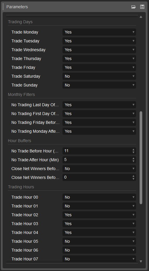 Trading product for HeikinAshi Doji Ema Bot cBot Position Sizer EMA, image 3