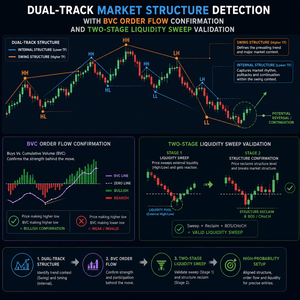 "OrderFlow Structure SMC Indicator cTrader" โลโก้