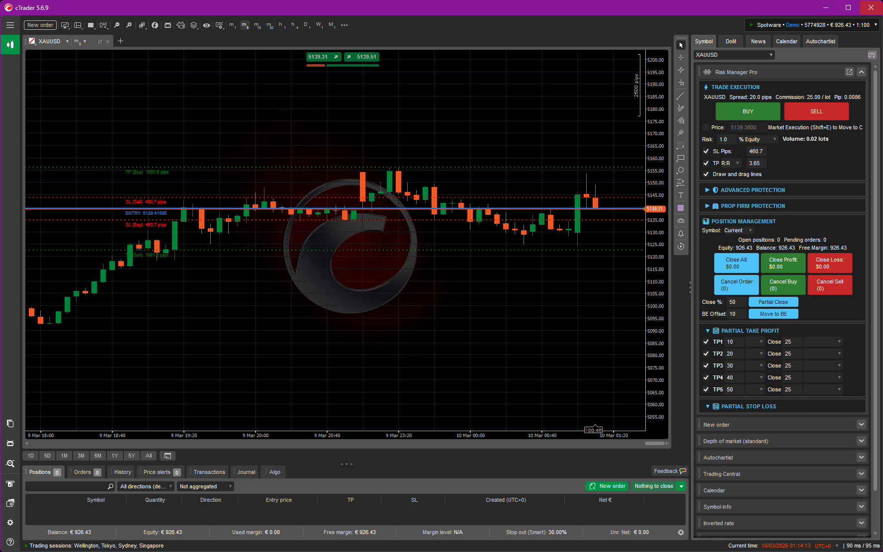 صورة "Risk Manager Pro" المحملة