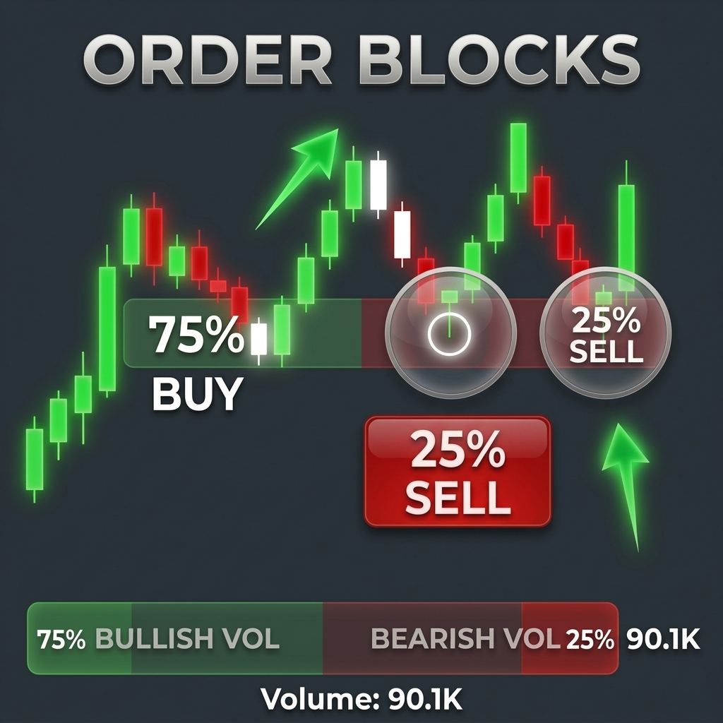 "Order Block with Volume" logo