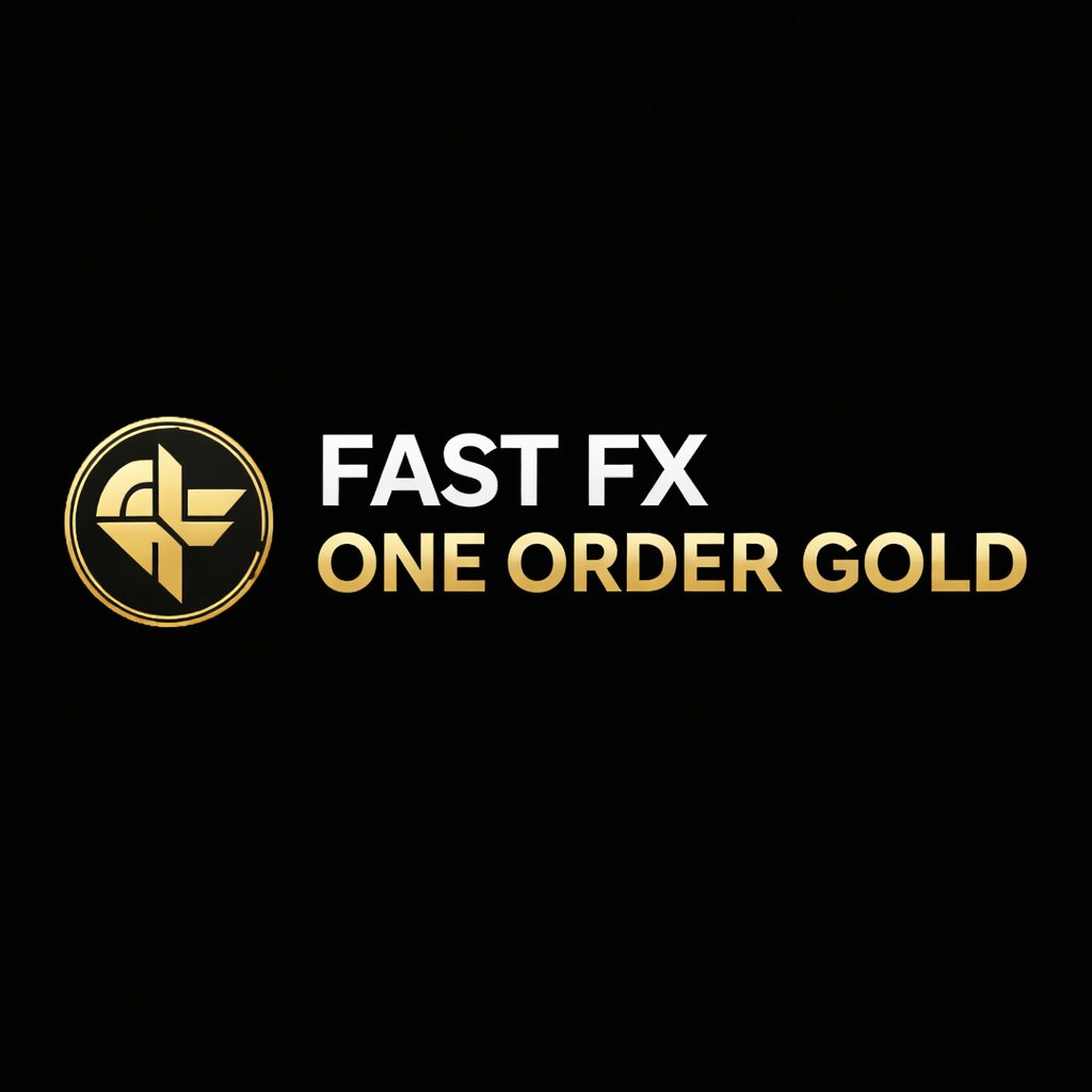 "FAST FX ONE ORDER GOLD" logo