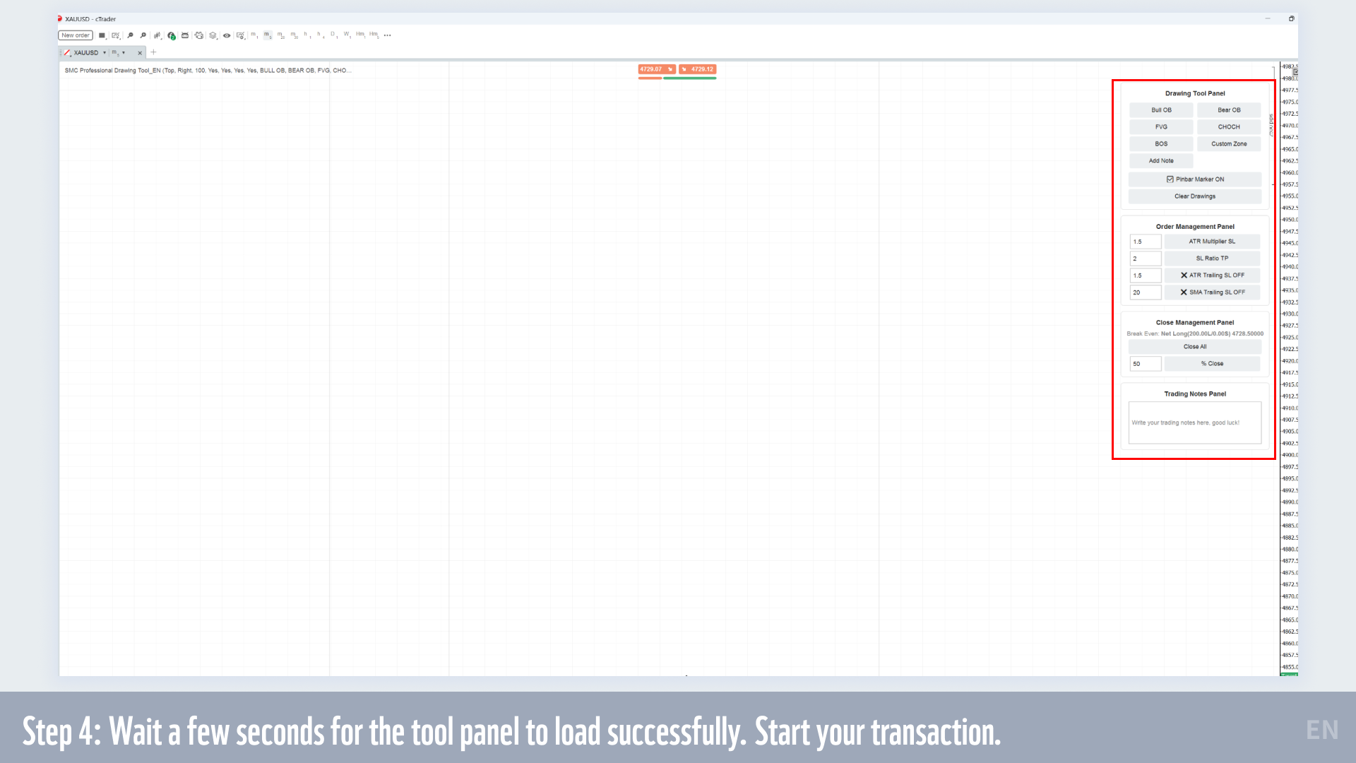 SMC Professional Drawing Tool_EN | Market structure (SMC ...