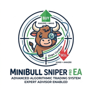 Логотип продукта "MiniBullAmaSniper Pro Cbot"