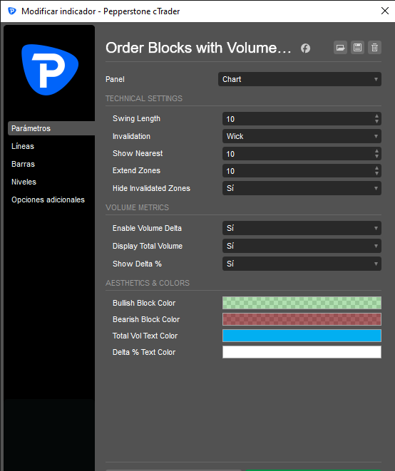 "Order Block with Volume" ภาพที่อัปโหลด
