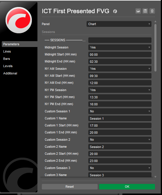 "ICT First Presented FVG" 已上传图片