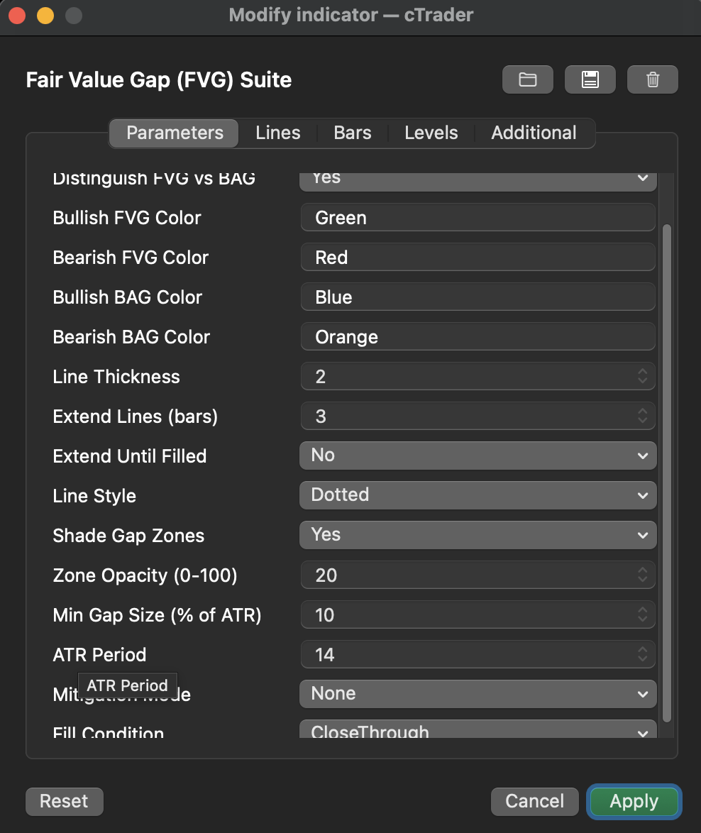 "Fair Value Gap (FVG) Suite" uploaded image