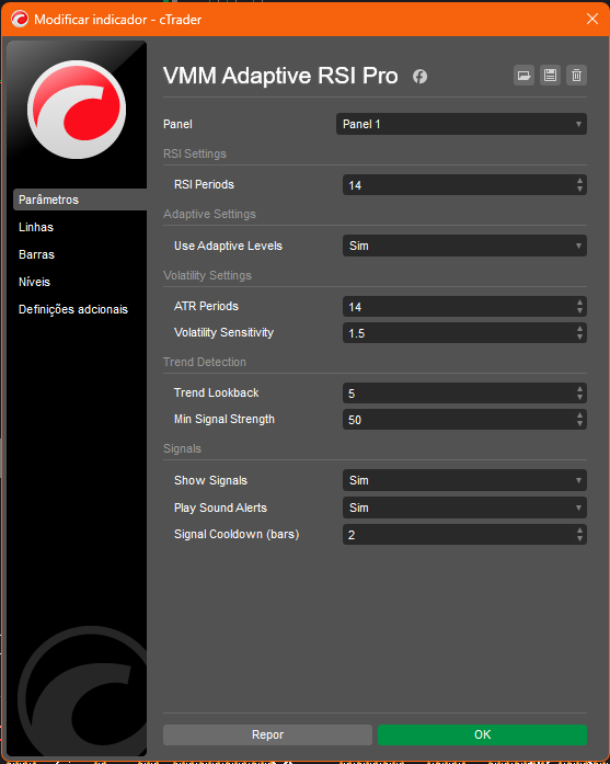 "VMM Adaptive RSI Pro" uploaded image