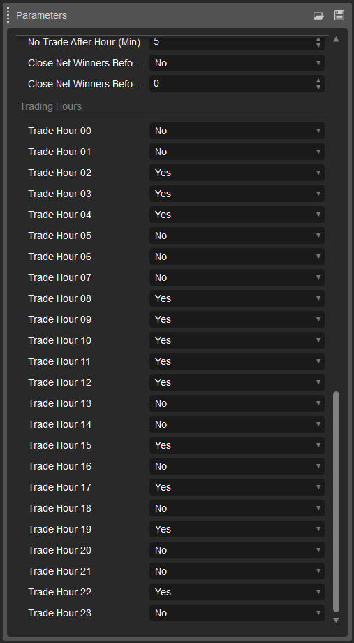 Trading product for HeikinAshi Doji Ema Bot cBot Position Sizer EMA, image 5