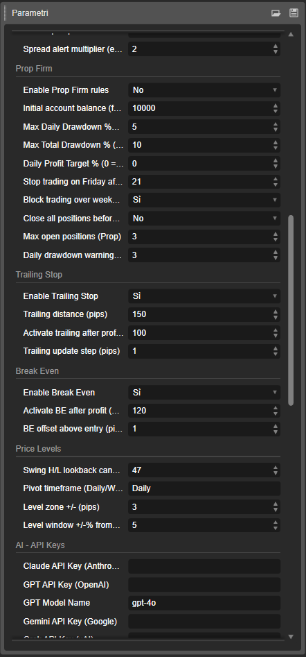 "AI Level Trader Istitutional" uploaded image