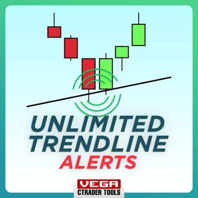 Logo "VegaXLR - Unlimited Trendline Alerts"