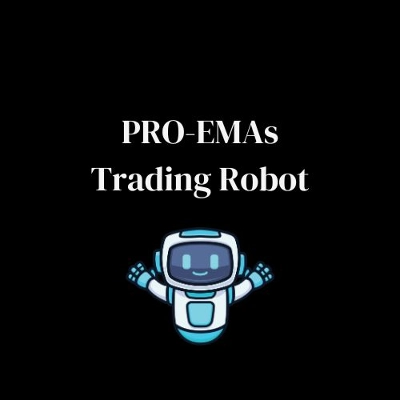 Logótipo de "PRO-EMAs Trading Robot with risk in percentaje."