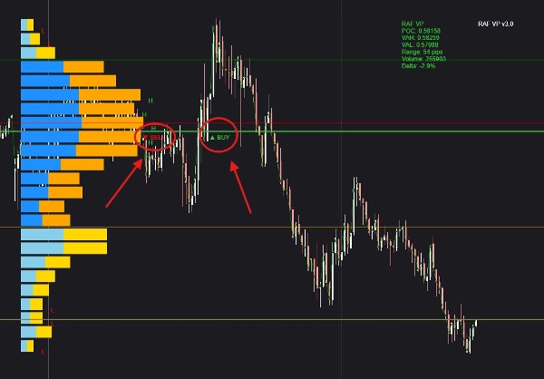 Trading product for Raf Volume Profile Pro v3.0 مؤشر EMA Breaker Block, image 5