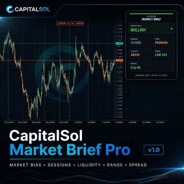 Trading product for CapitalSol Market Brief Pro V10 Indicador EMA Premium/Discount , image 2