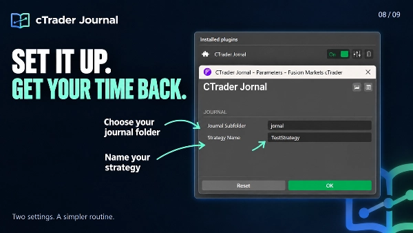 Trading product for CTrader_Jornal Desktop plugin Consistent Returns No Overtrading, image 6