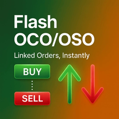 "AlgoCorner Flash OCO OSO" logosu