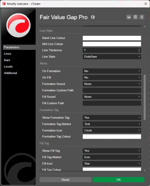 Imej yang dimuat naik "Fair Value Gap Pro"