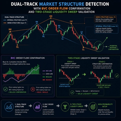 "OrderFlow Structure SMC Indicator cTrader" 标识