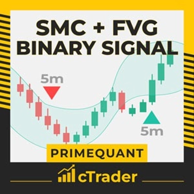 Logotipo de "SMC + FVG Binary Signal Pro"