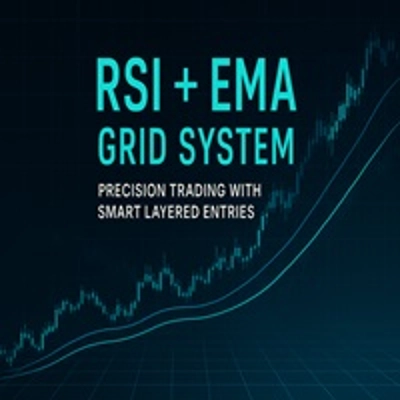 "RSI Grid EMA Strategy" logo