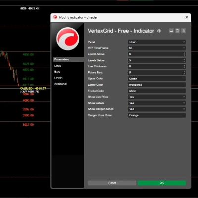 Logo "VertexGrid - Free - Indicator"