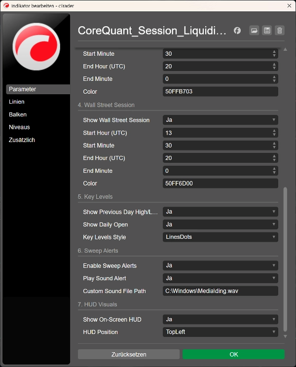 Trading product for CoreQuant_Liquidity_Map_Pro อินดิเคเตอร์ Key Levels Pin Bar, image 5