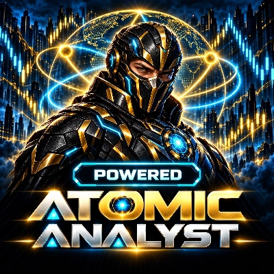 "Atomic Analyst" โลโก้