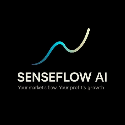 "SenseFlowAI" logo