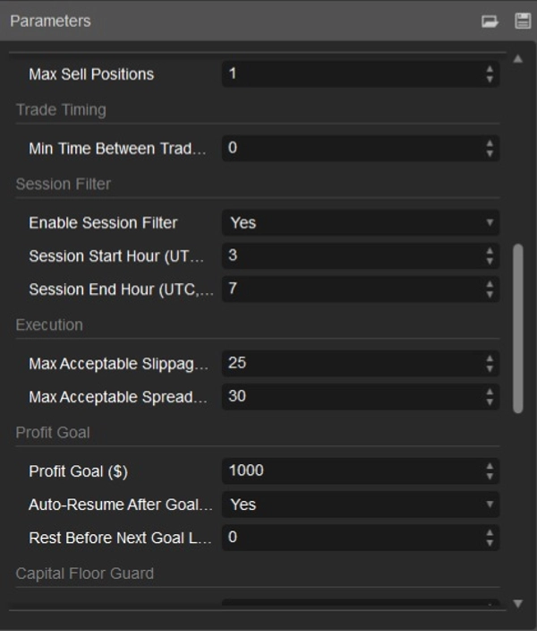 Trading product for The Newer Midas cBot Consistent Returns One-click Trading, image 3