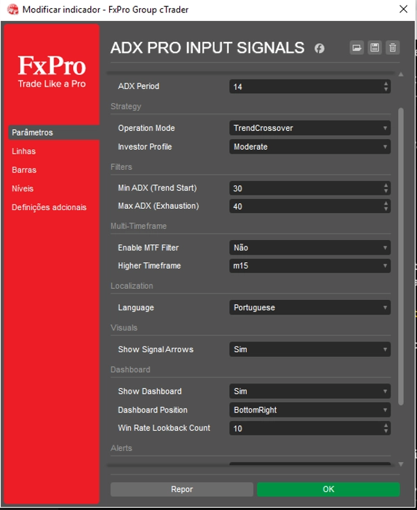 Trading product for ADX PRO INPUT SIGNALS Индикатор Forex Signal, image 3