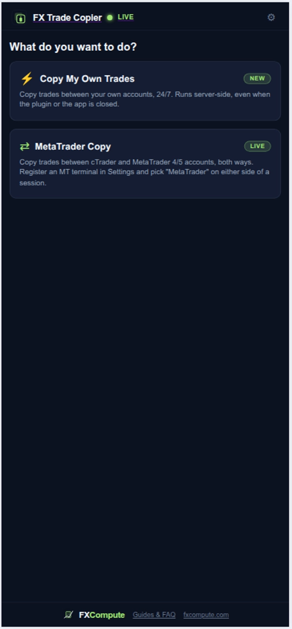 Trading product for FXCompute Trade Copier Multi-platform plugin No Overtrading One-click Trading, image 3