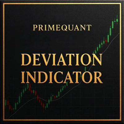 "Deviation Indicator by PrimeQuant" โลโก้