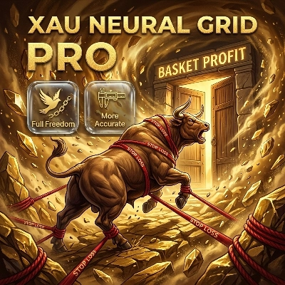 "XAU Neural Grid PRO" logo
