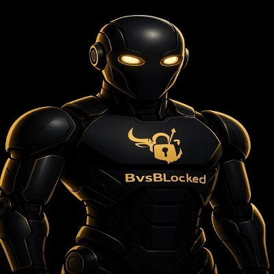 "BvsBLocked" logo