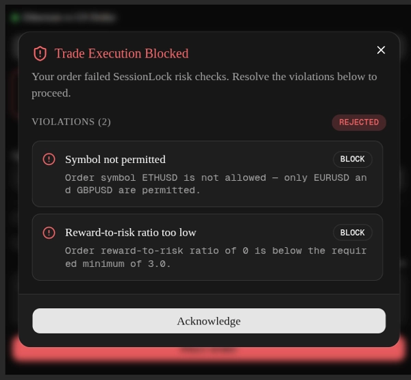 Trading product for SessionLock Panel Multi-platform plugin Daily Loss Limiter No Overtrading, image 3