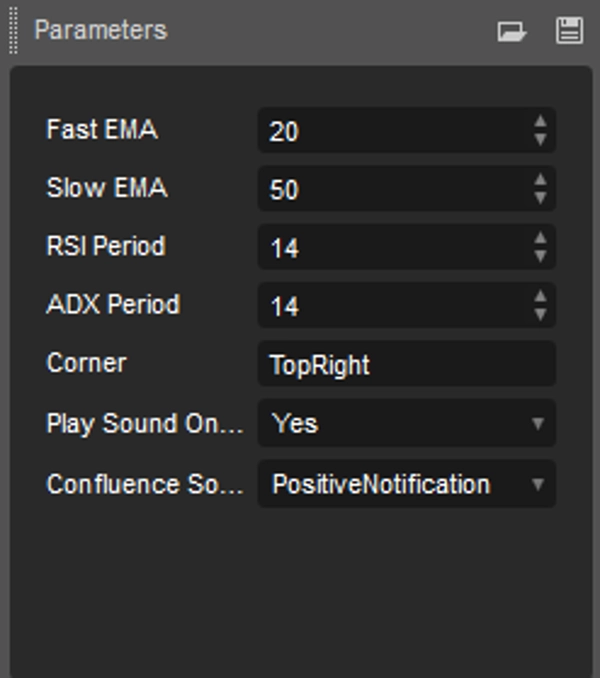 Trading product for Smart trend dashboard Indicator ADX EMA, image 2