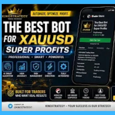 Logo "The best bot for XAUUSD super profits"