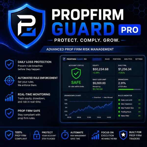 Trading product for PropFirmGuard PRO сиБот Daily Loss Limiter Prop Firm Fit, image 2
