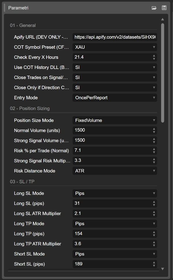 Image mise en ligne de "COT Institutional Sentiment Bot"