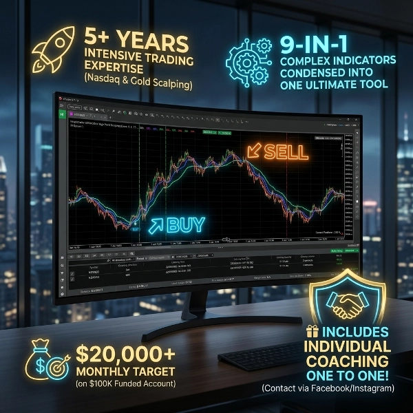Trading product for NinjaXTrader STRATEGY High Profit Scalping Indicator BOS Market Structure, image 3